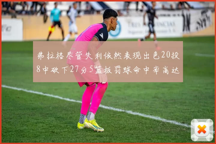 弗拉格尽管失利依然表现出色20投8中砍下27分5篮板罚球命中率高达786